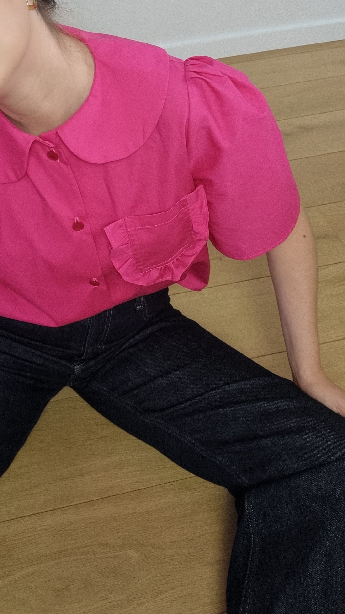 Gigi blouse pink
