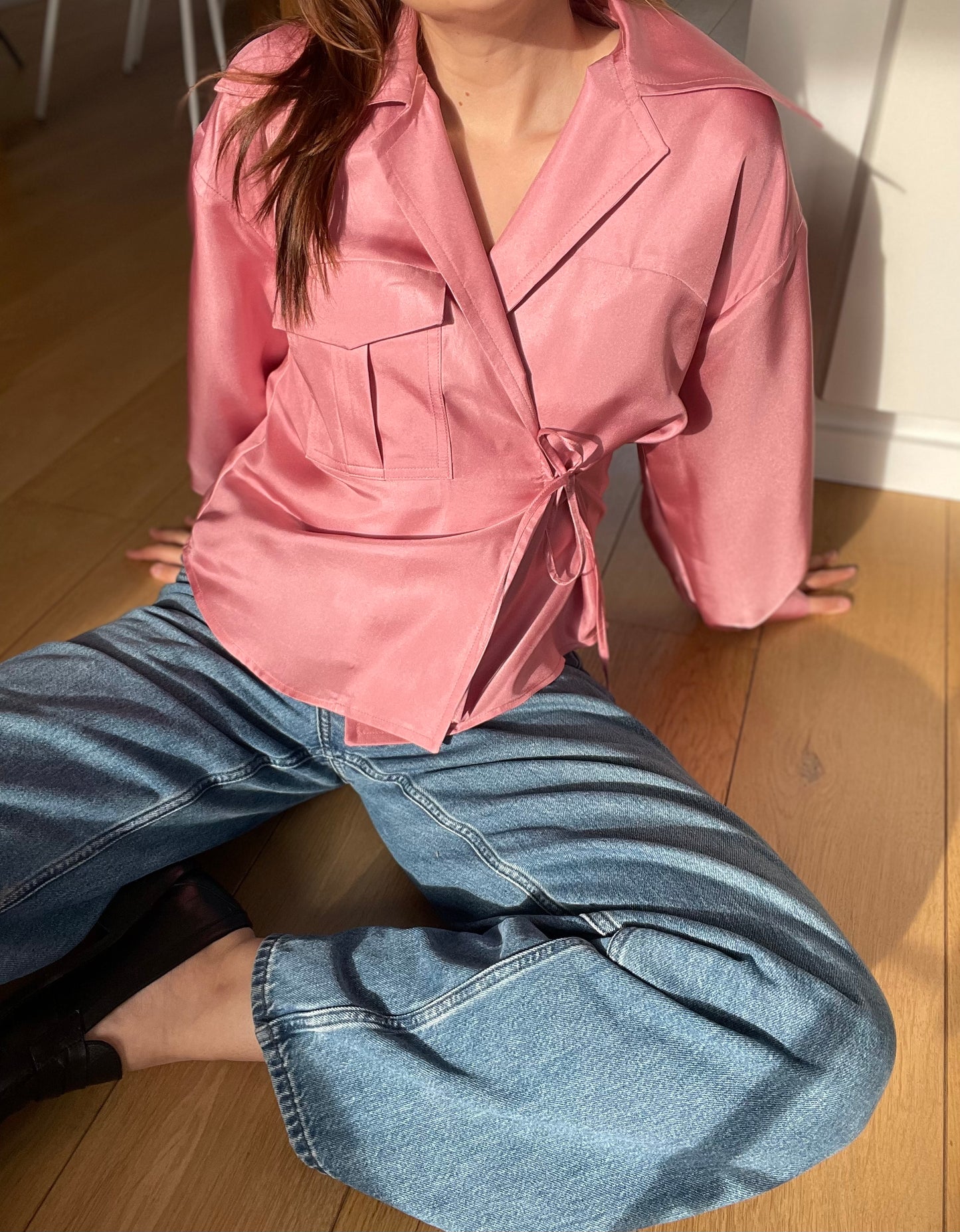 Angie blouse silk