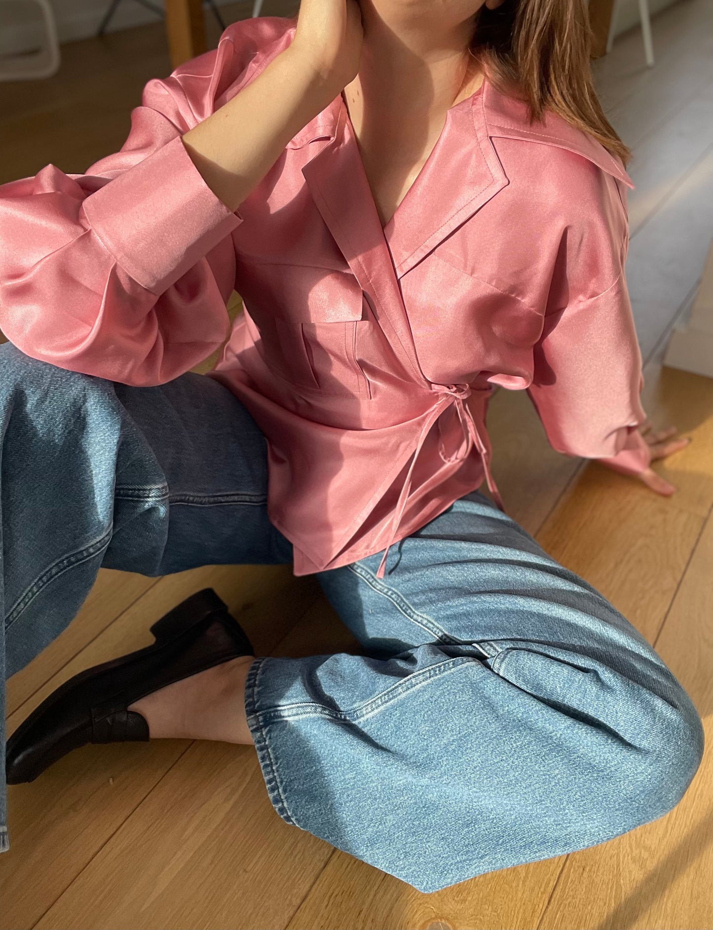 Angie blouse silk