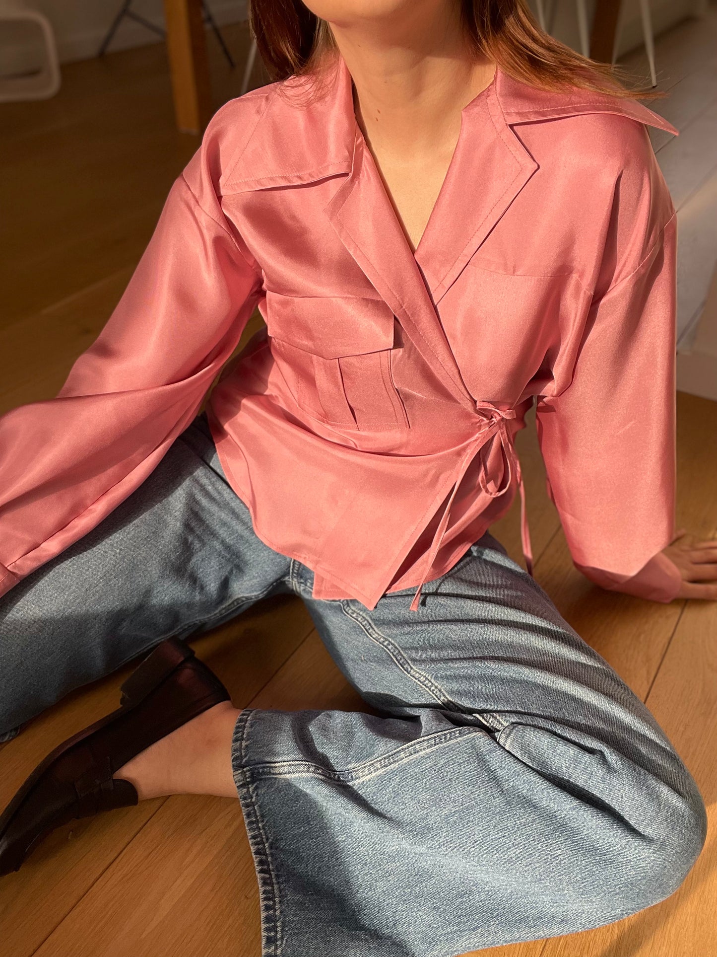Angie blouse silk