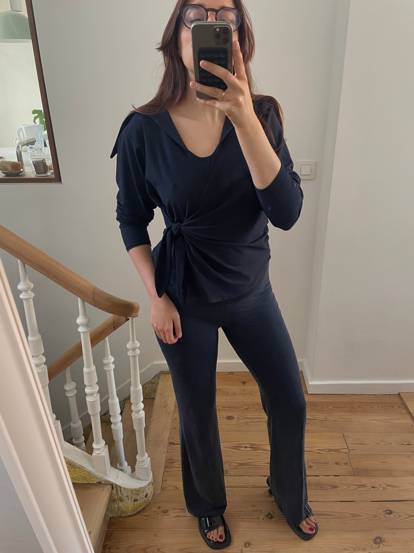Top JOAN NAVY BLUE jersey