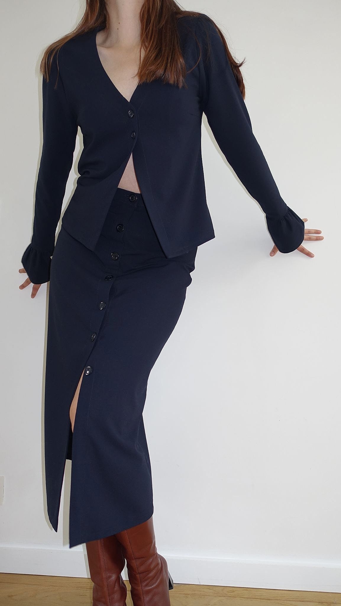 Donnie set blue navy
