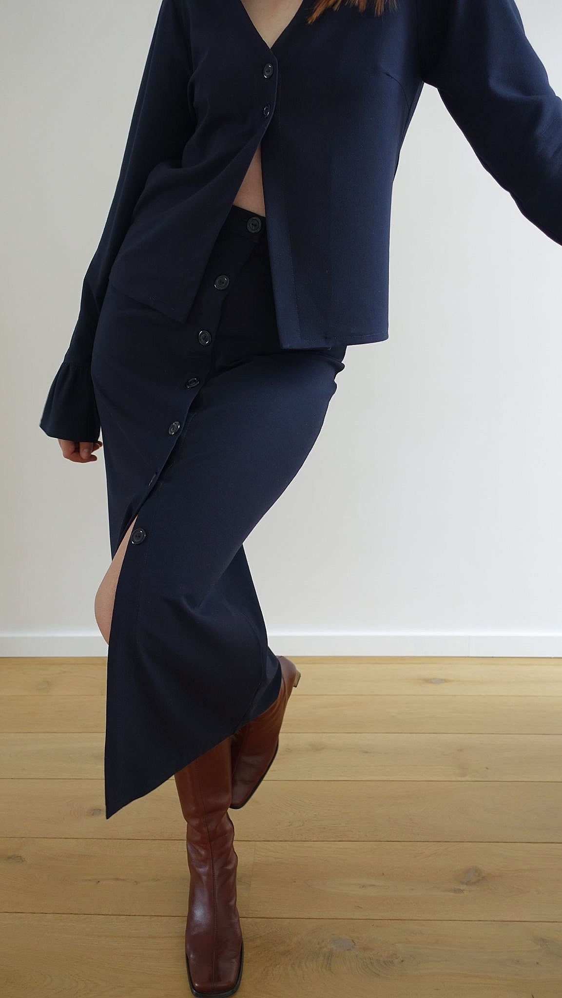 Donnie set blue navy