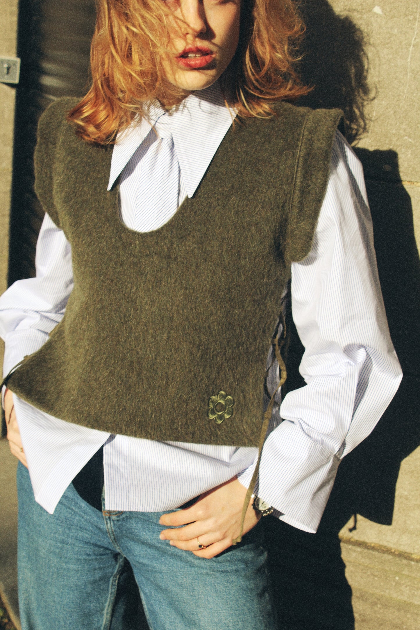 Gilet LOU olive