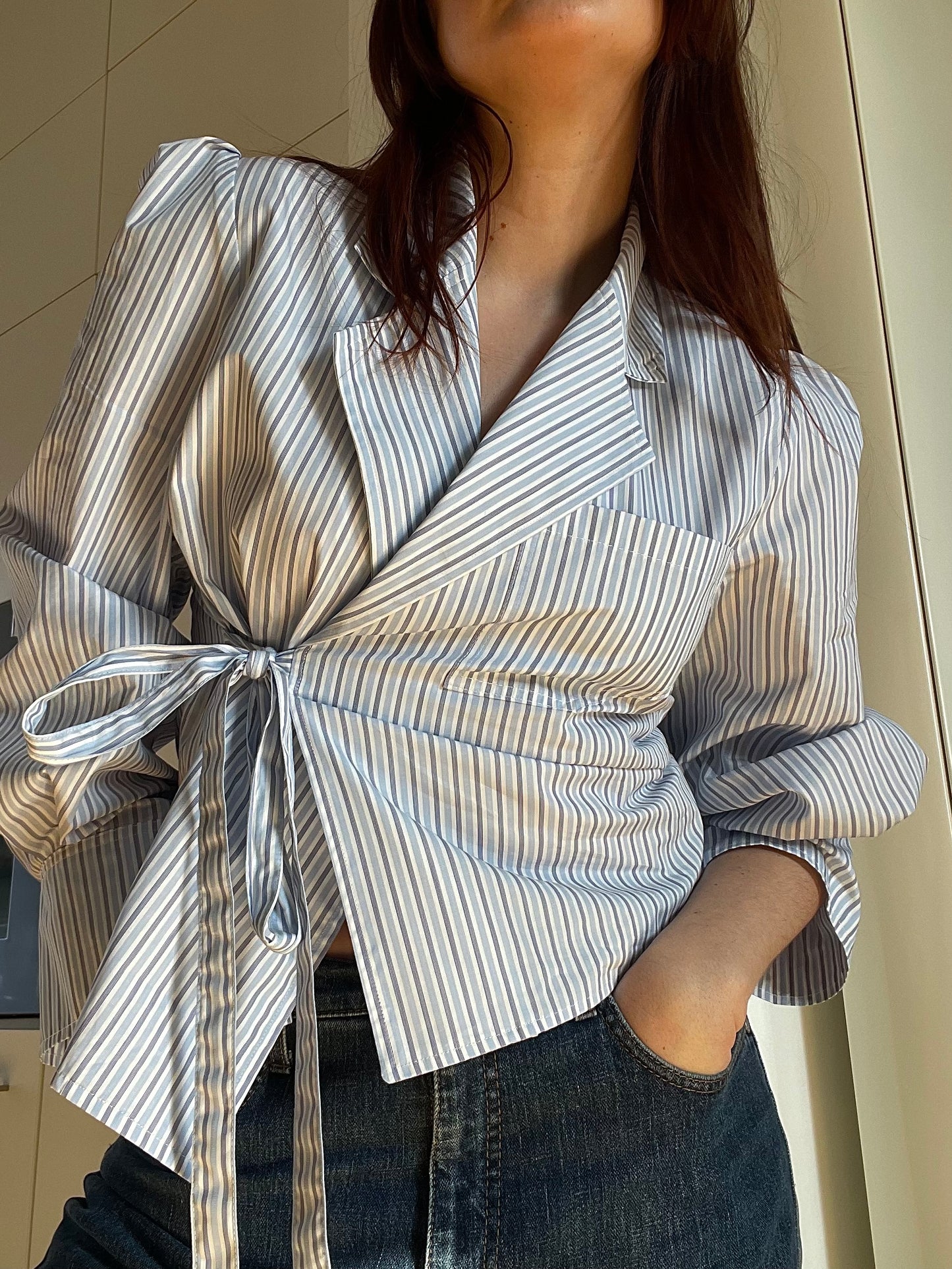 Blouse GEORGIA striped Cotton