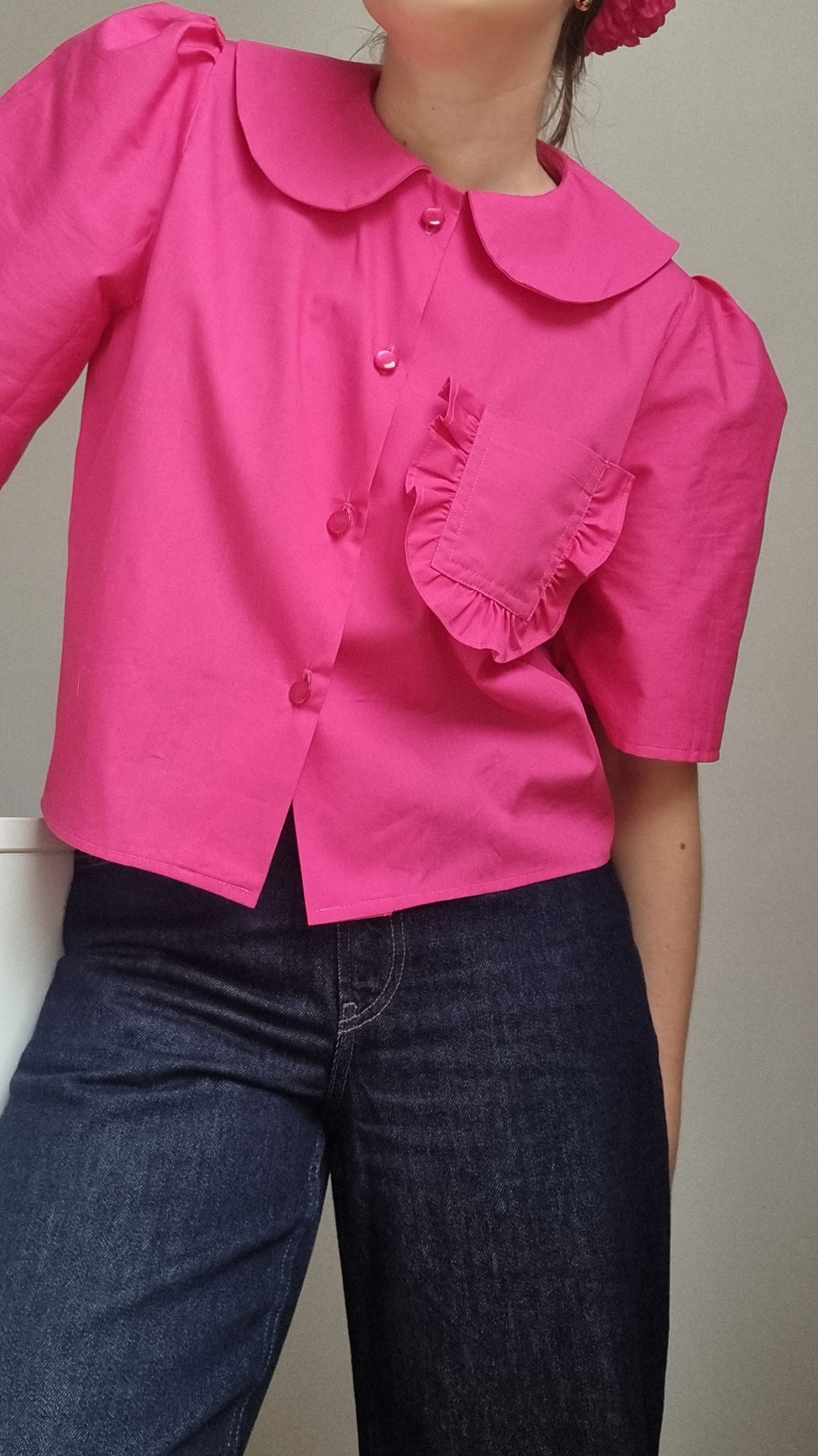 Gigi blouse pink