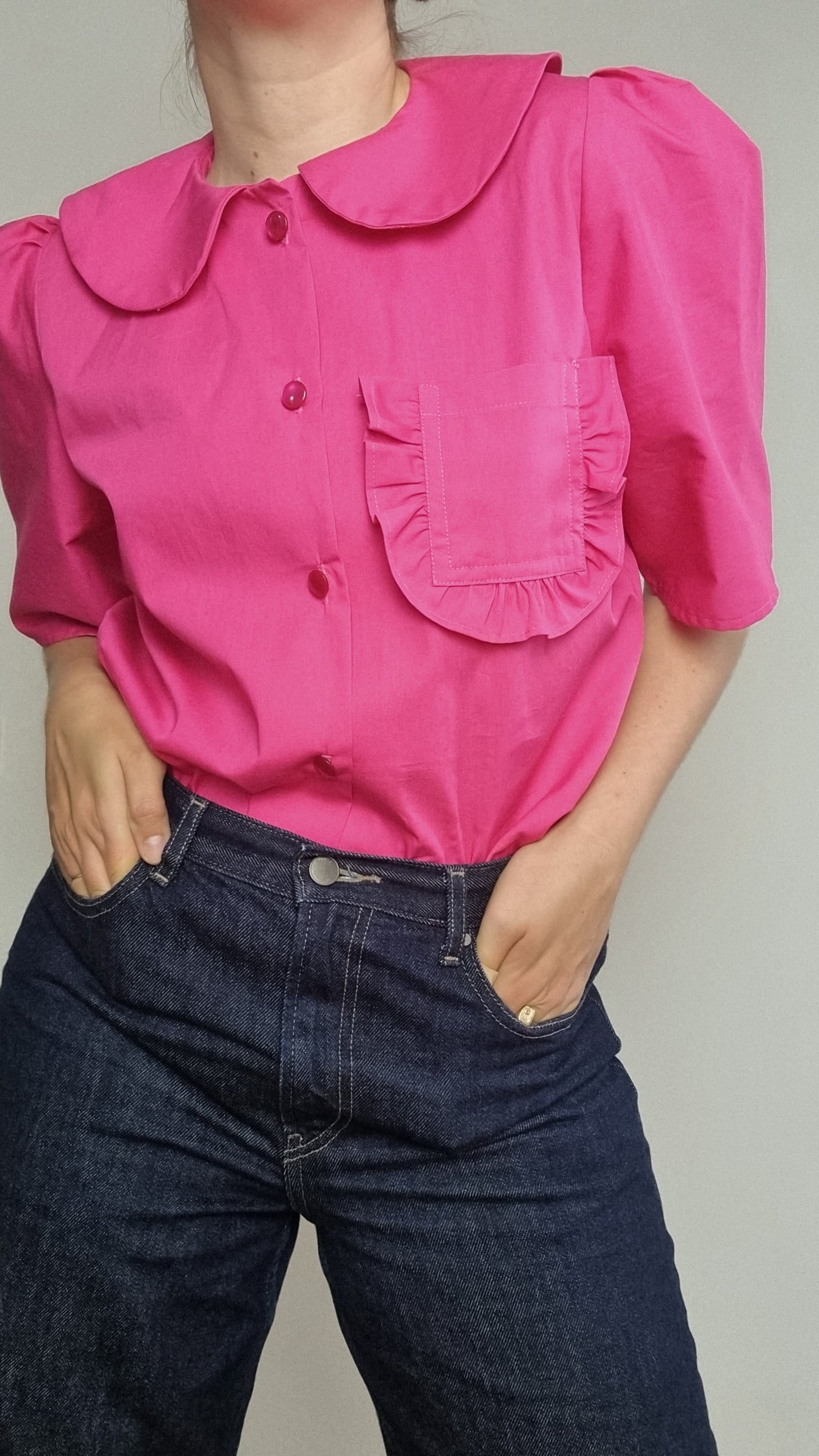 Gigi blouse pink