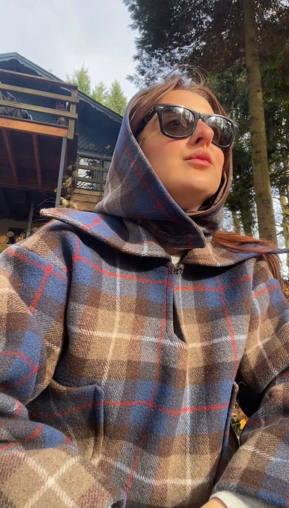 Capuche JEANNE tartan