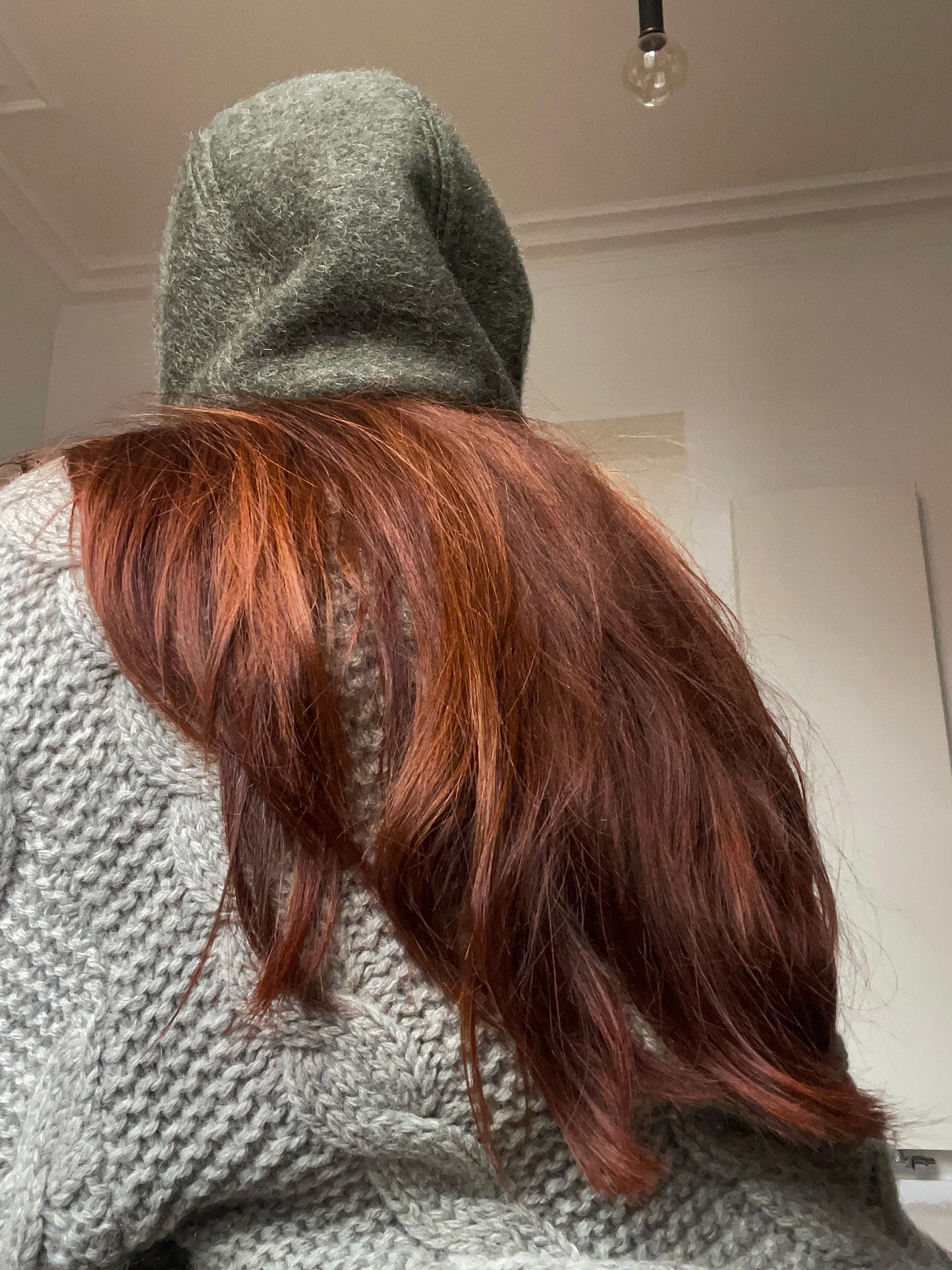 Capuche JEANNE vert sapin