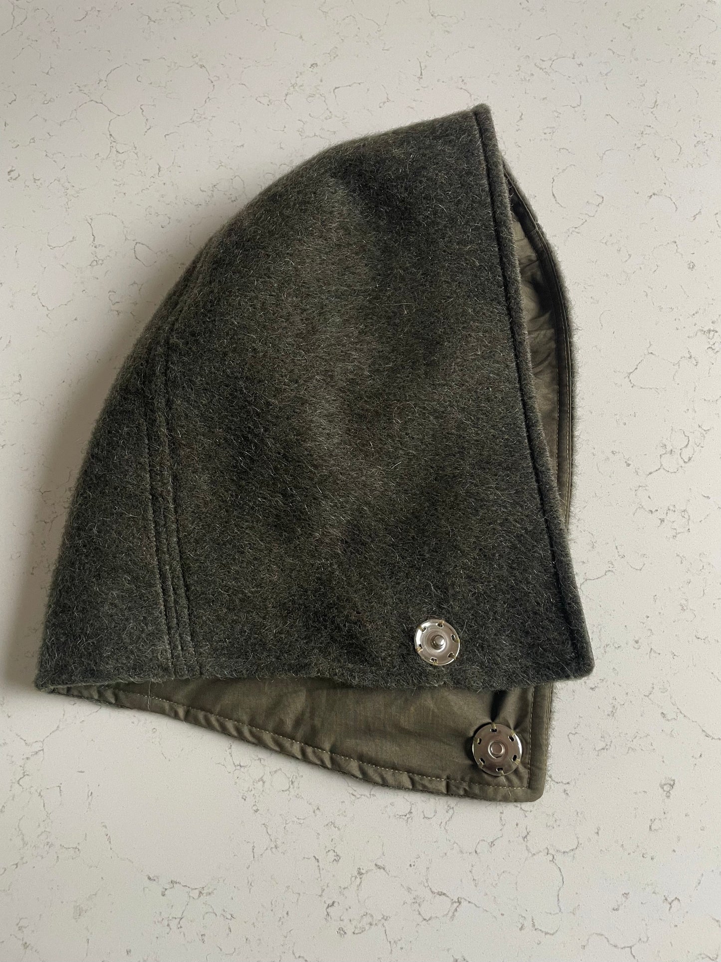 Capuche JEANNE vert sapin